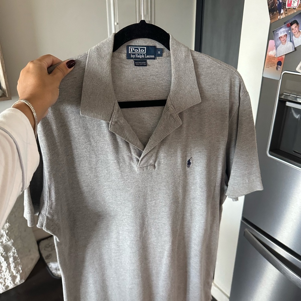 Polo by Ralph Lauren Gray Men's Shirt